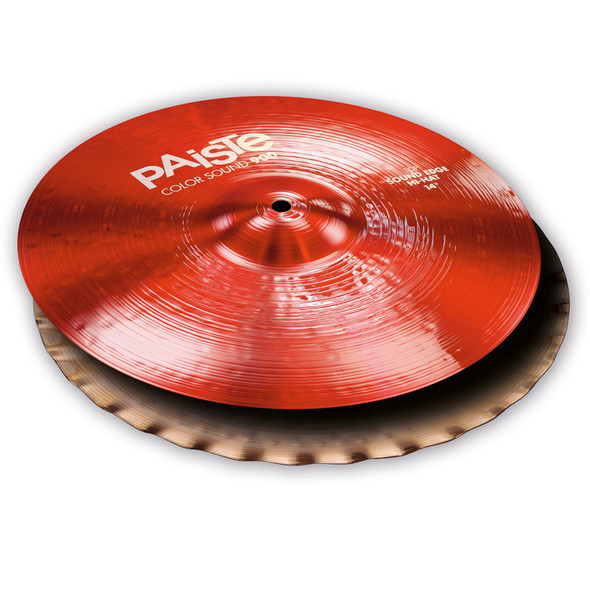 Paiste Color Sound 900 Red 14-inch Sound Edge Hi-Hat Cymbals 