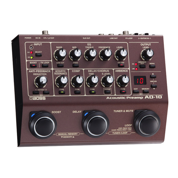 Boss AD-2 Acoustic Preamp Pedal - Absolute Music