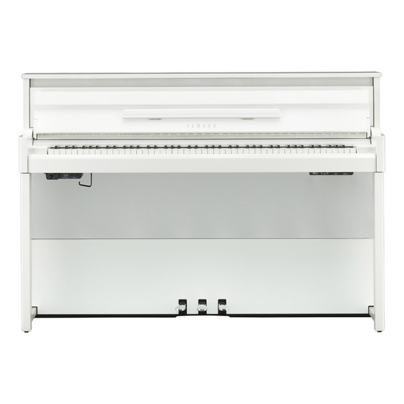 Yamaha AvantGrand NU1X Digital Hybrid Piano, Polished White 