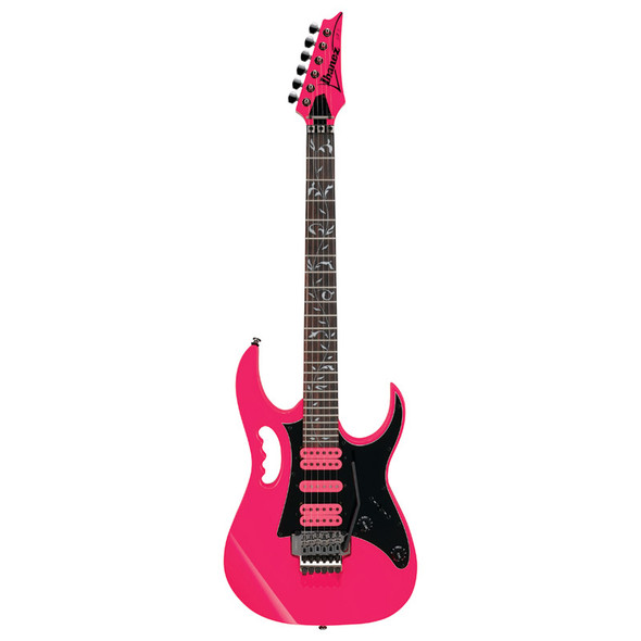 Ibanez Ltd Edition JEMJR Steve Vai Signature Electric Guitar, Pink 