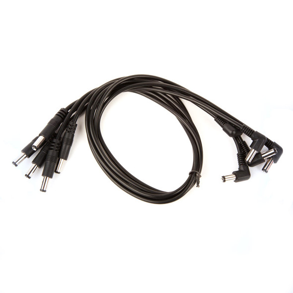 Strymon DC Power Cables: Straight to Right Angle 36 Inch (5 Pack) 