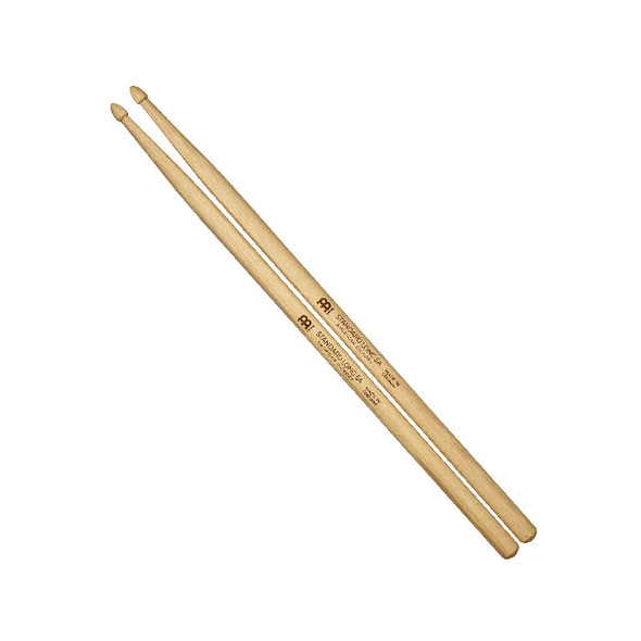Meinl SB103 Standard Long 5A Wood Tip Drum Sticks 