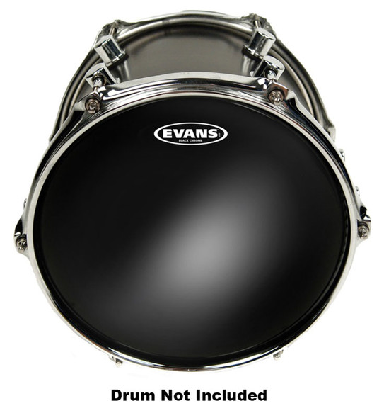 Evans TT18CHR 18 Inch Black Chrome Drum Head 