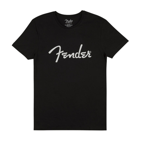 Fender Spaghetti Logo Men's T-Shirt, Black, XL 