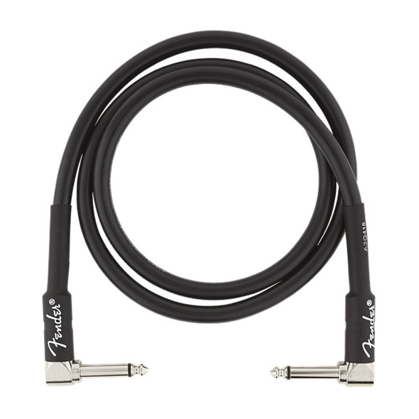 Fender Pro Series 3 foot Instrument Cable, Black 