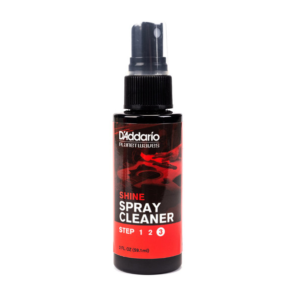 D'Addario Shine Instant Spray Cleaner 1oz 