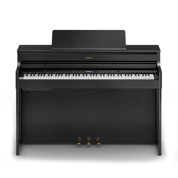 Roland HP704 Premium Concert Class Digital Piano, Charcoal Black 
