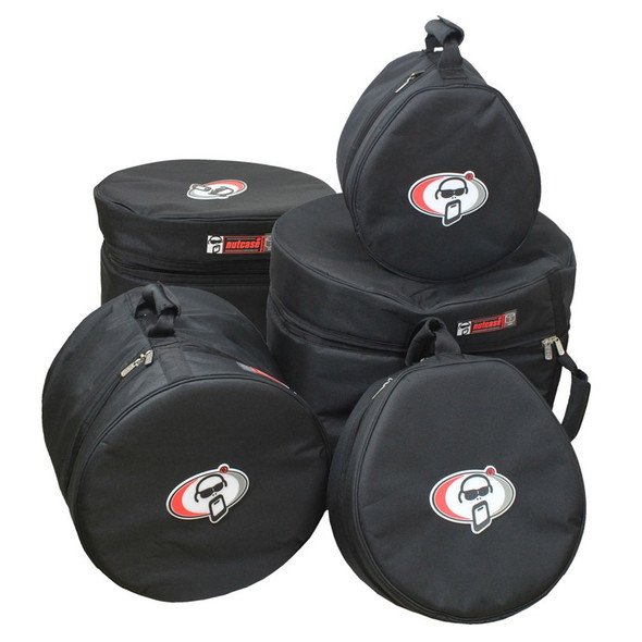 Protection Racket Nutcase Rock/Fusion 10,12,16,22,14 Drum Case Set 