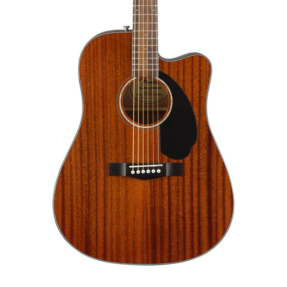 Fender CD-60SCE Dreadnought All-Mahogany Electro-Acoustic Guitar 