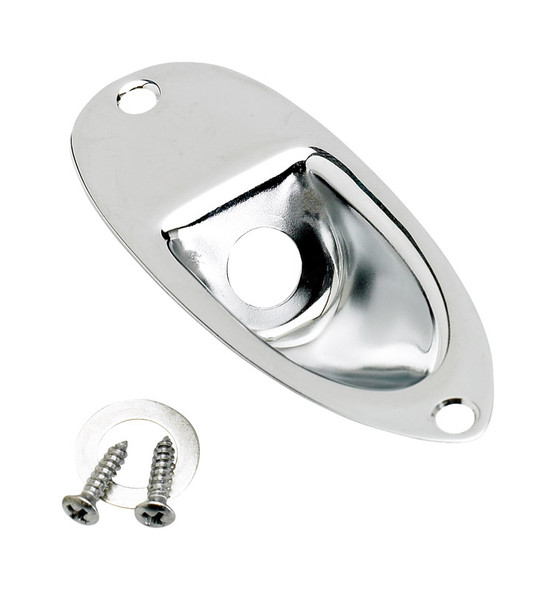 Fender Stratocaster Jack Ferrule, Chrome 