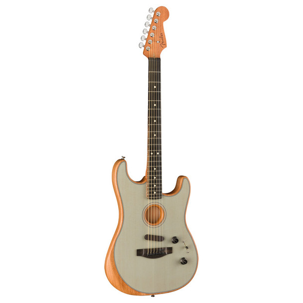 Fender American Acoustasonic Stratocaster Transparent, Sonic Blue 