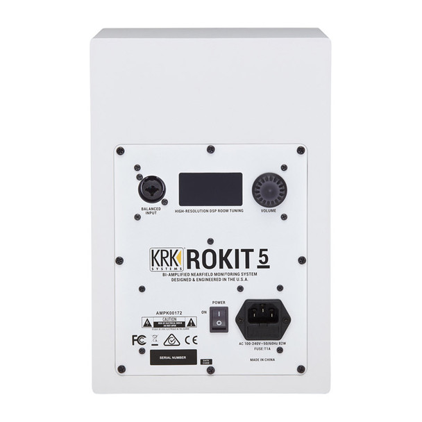 KRK RP5 ROKIT G4 White Noise Professional Studio Monitors (Pair) 