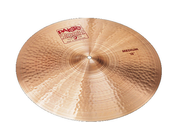 Paiste 2002 18 Inch Medium Crash Cymbal 