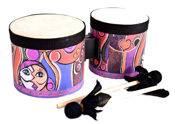 Performance Percussion Bongetta Mini Bongos, Art In Sound Design  