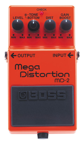 Boss MD-2 Mega Distortion Pedal 