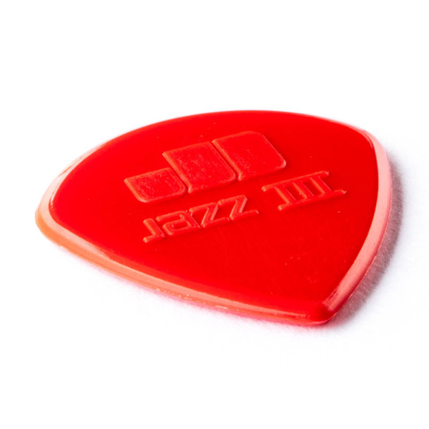 Dunlop Nylon Jazz III Red, Player Pack 6 Plectrums 