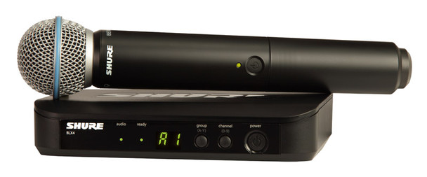 Shure BLX24UK/B58 Beta 58A Wireless Vocal System (Analogue) 
