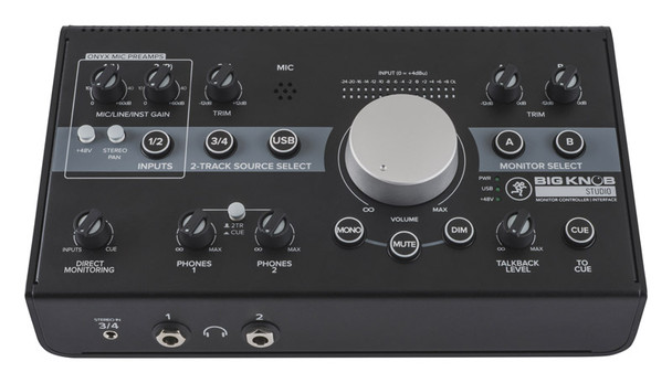Mackie Big Knob Studio USB Interface and Monitor Controller 