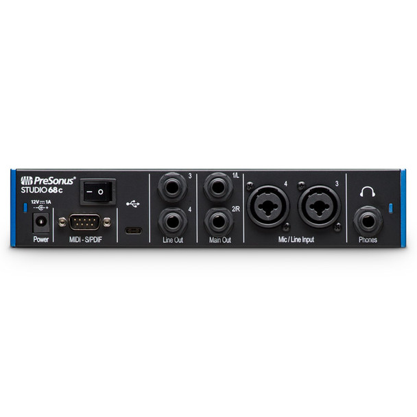 Presonus Studio 68C USB-C Audio & MIDI Interface 