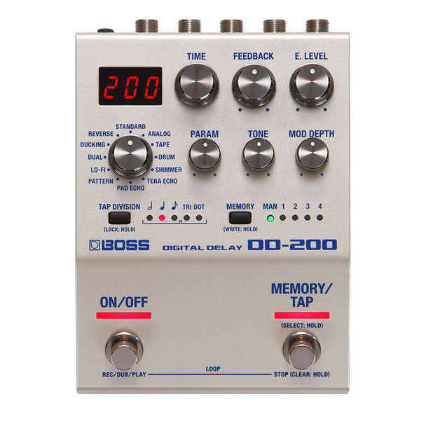 Boss DD-200 Delay Effects Pedal 