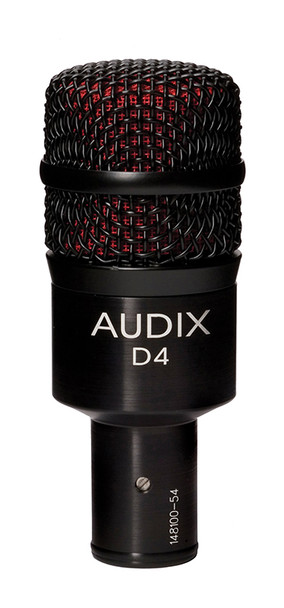 Audix D4 Dynamic Kick Drum/Bass Cabinet Mic 