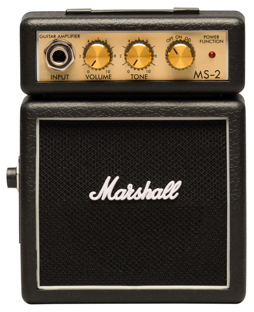 Marshall MS-2 Micro Stack Guitar Amp, Black 