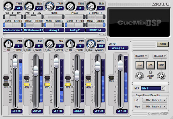 MOTU Audio Express Firewire/USB 2.0 audio interface  