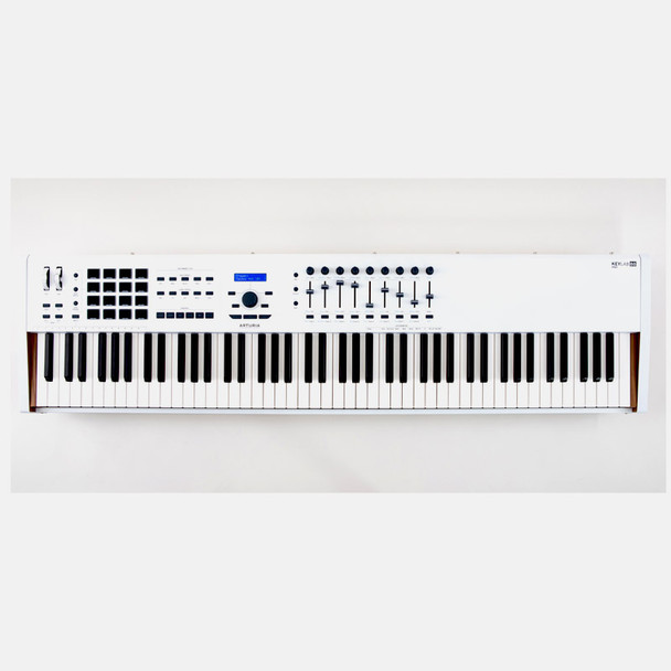 Arturia KeyLab 88 MkII 88 Key Controller Keyboard, White 