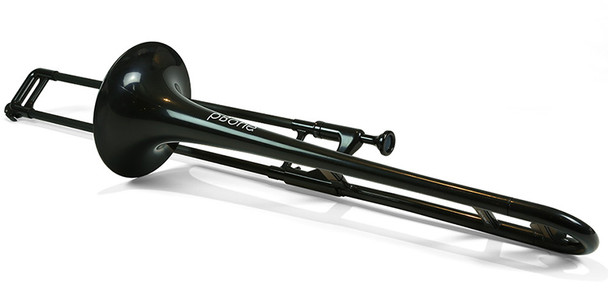 pBone Plastic Trombone, includes Bag & Mouthpiece, Black 