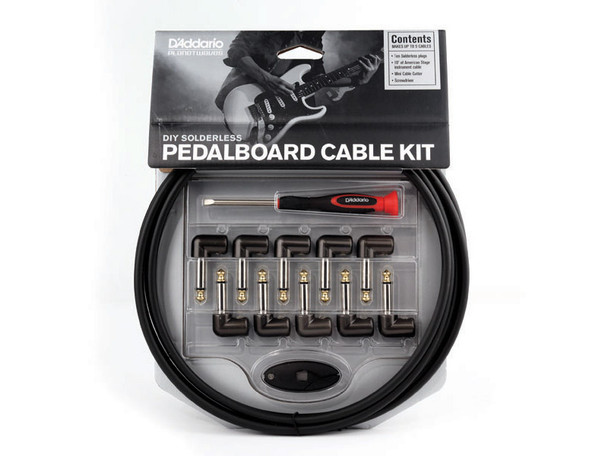Planet Waves PW-GPKIT-10 DIY Solderless Pedalboard Cable Kit 