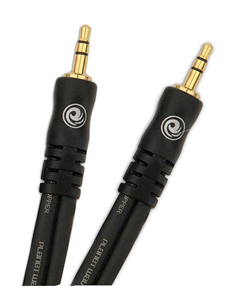 Planet Waves PW-MC-03 1/8 Inch to 1/8 Inch Stereo Cable, 3 feet 