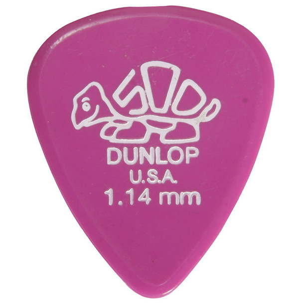 Dunlop Delrin 1.14 STD Plectrum, Pack of 12 