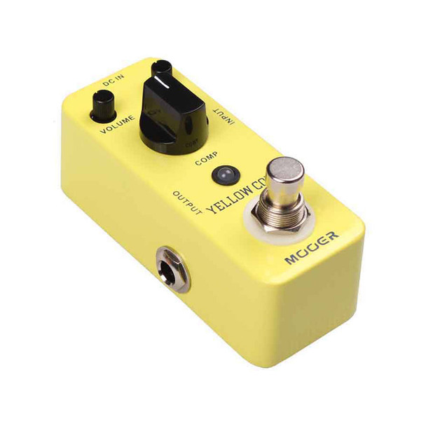 Mooer MCS2 Yellow Comp Effects Pedal 