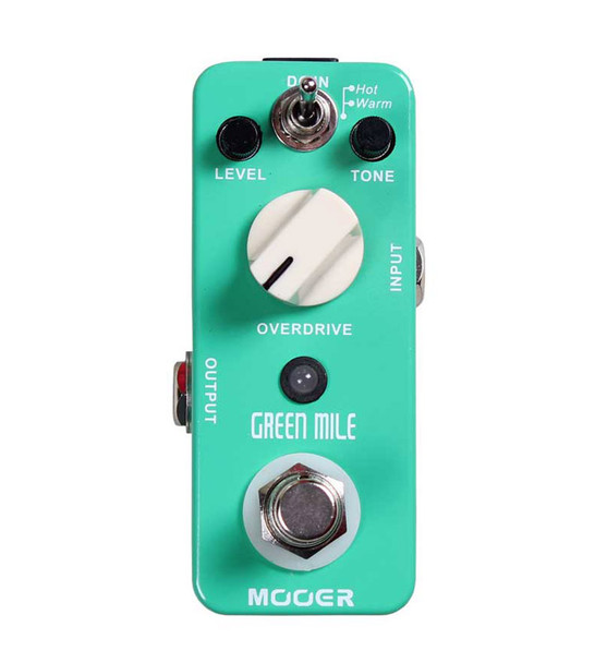Mooer MOD1 Green Mile Overdrive Effects Pedal 