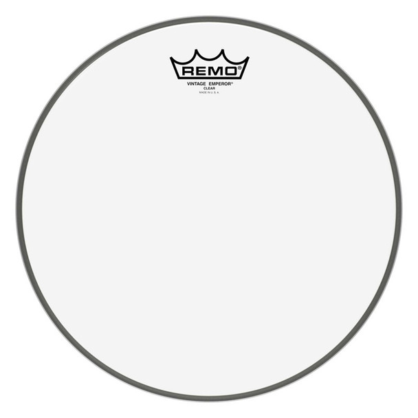 Remo VE-0312-00 Emperor Vintage Clear 12-inch Drum Head 