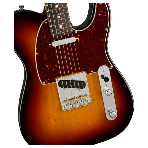 Fender American Professional II Telecaster, Rosewood, 3 Tone Sunburst 