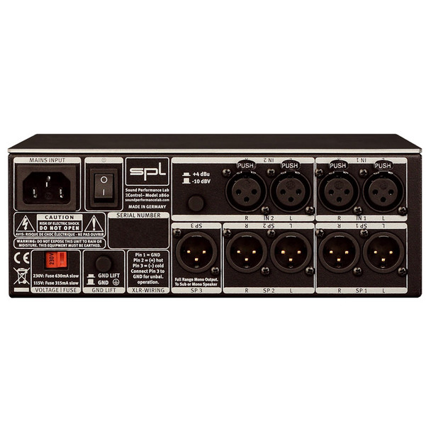 SPL 2Control Speaker And Headphone Monitoring Controller 