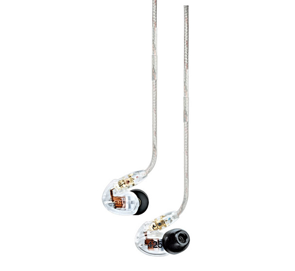 Shure SE425 Sound Isolating Earphones, Clear 