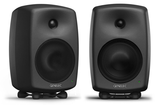 Genelec 8040B Active Studio Monitors, Black, Pair (ex-display)