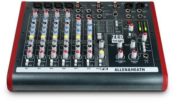 Allen & Heath Zed-10FX Mixing Console  
