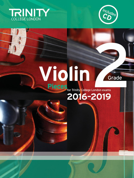 Trinity College London: Violin Exam Pieces - Grade 2 (2016-2019) (Score, Part & CD) 