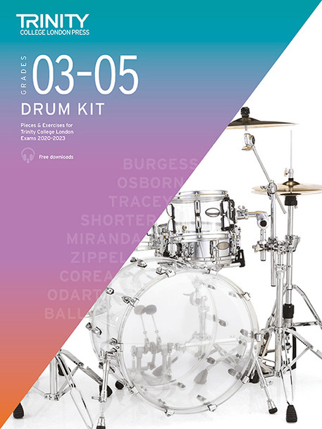 Trinity College Drum Kit Grades 3-5 