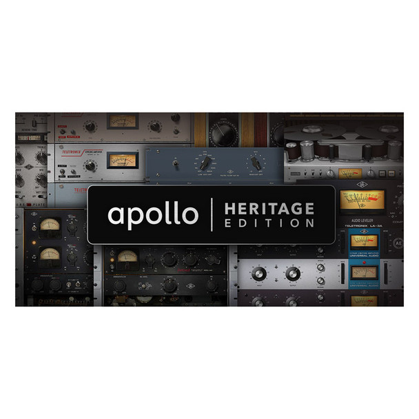 Universal Audio Apollo Twin X QUAD Heritage Edition Thunderbolt 3 Audio Interface with DSP 