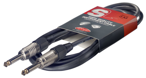 Stagg SGC3DL 3m unbalanced jack to jack cable  