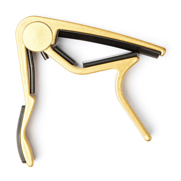 Dunlop Trigger Capo Acoustic Curved, Gold 