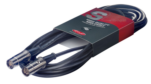 Stagg SMD2 2m MIDI cable (metal plugs)  