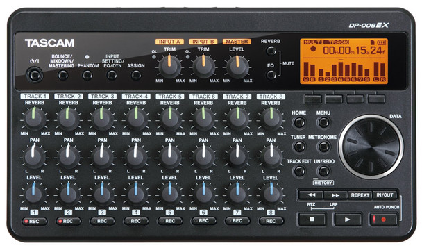 Tascam DP-008EX 8 Track Digital Pocketstudio 