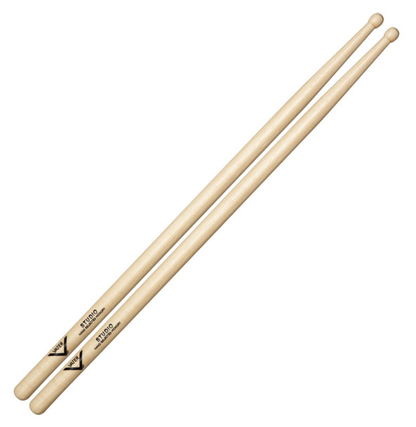 Vater VHSW American Hickory Studio Wood Tip Drum Sticks 