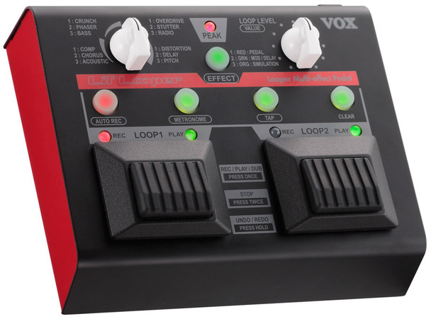 VOX Lil Looper Multi Effect Pedal with Looper  