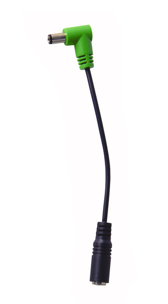 Diago PS03 Green Pedal Power Adaptor - Centre + 2.5mm Barrel 